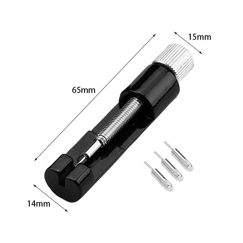 Metal watch band adjustment tool