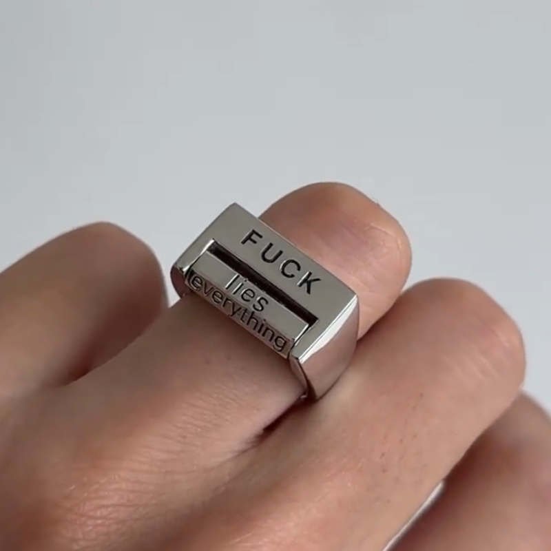 Creative Rotating Mood Ring