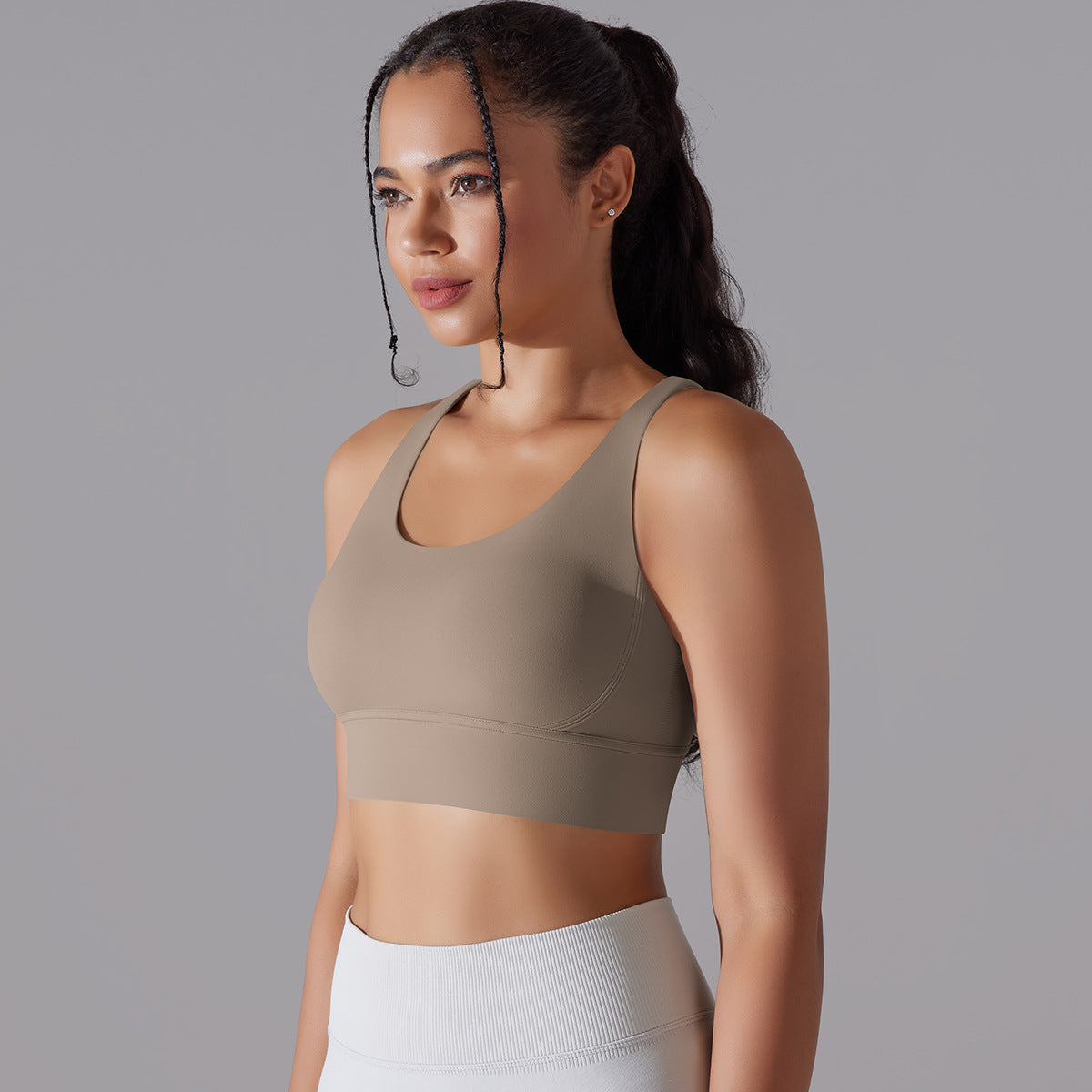 Double-Cross Shockproof Sports Bra