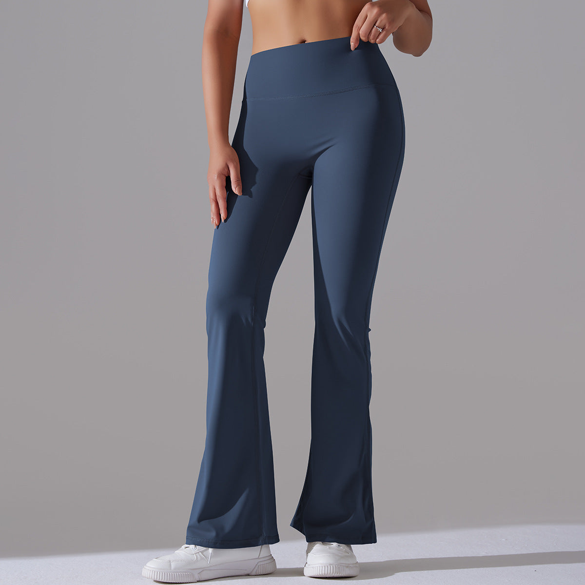 Sculpt & Flare High-Waist Gym Leggings