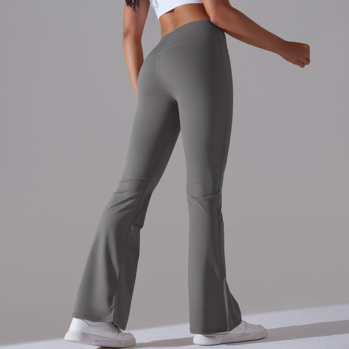 Sculpt & Flare High-Waist Gym Leggings