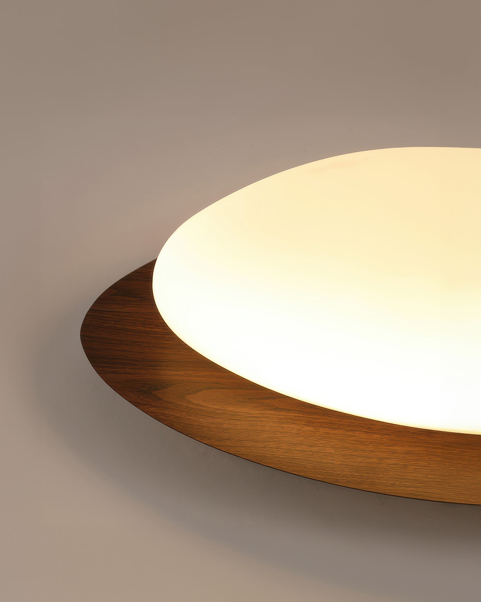 Skandinavisk Pebble Wood Grain Loftslampe