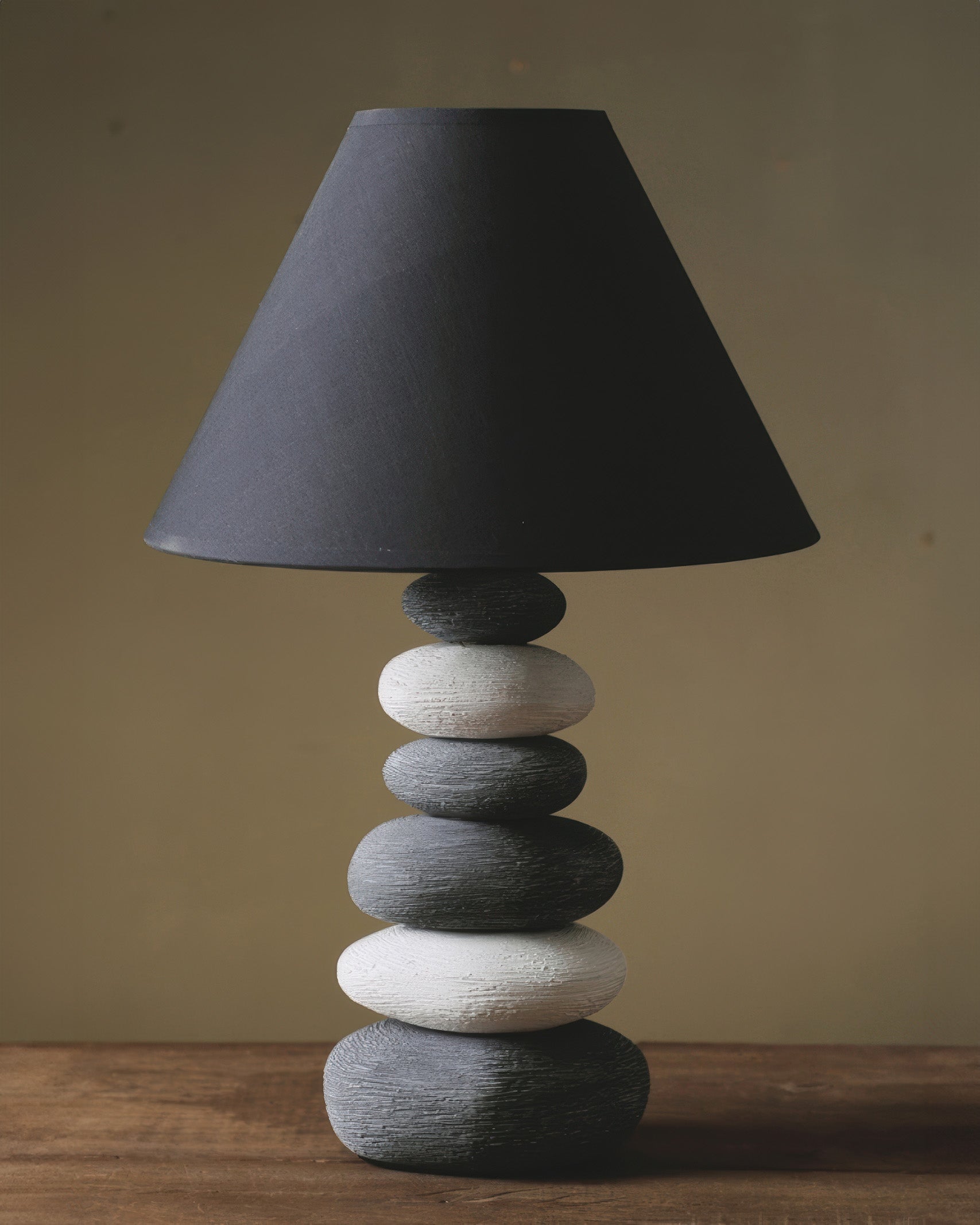 Lampada in tessuto Stone Cozy Ambient