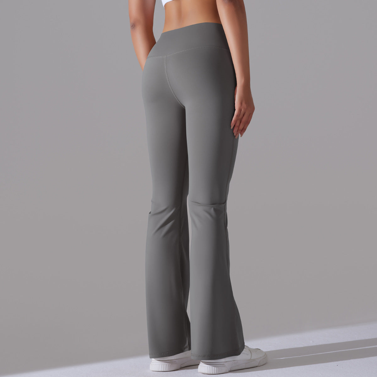 Sculpt & Flare High-Waist Gym Leggings