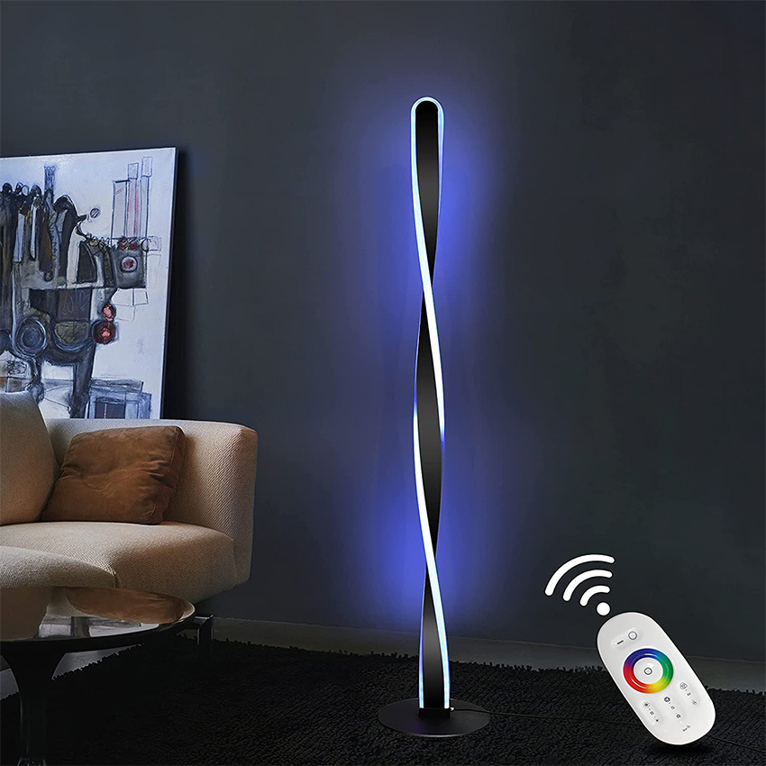 Twisted Floor Lamp