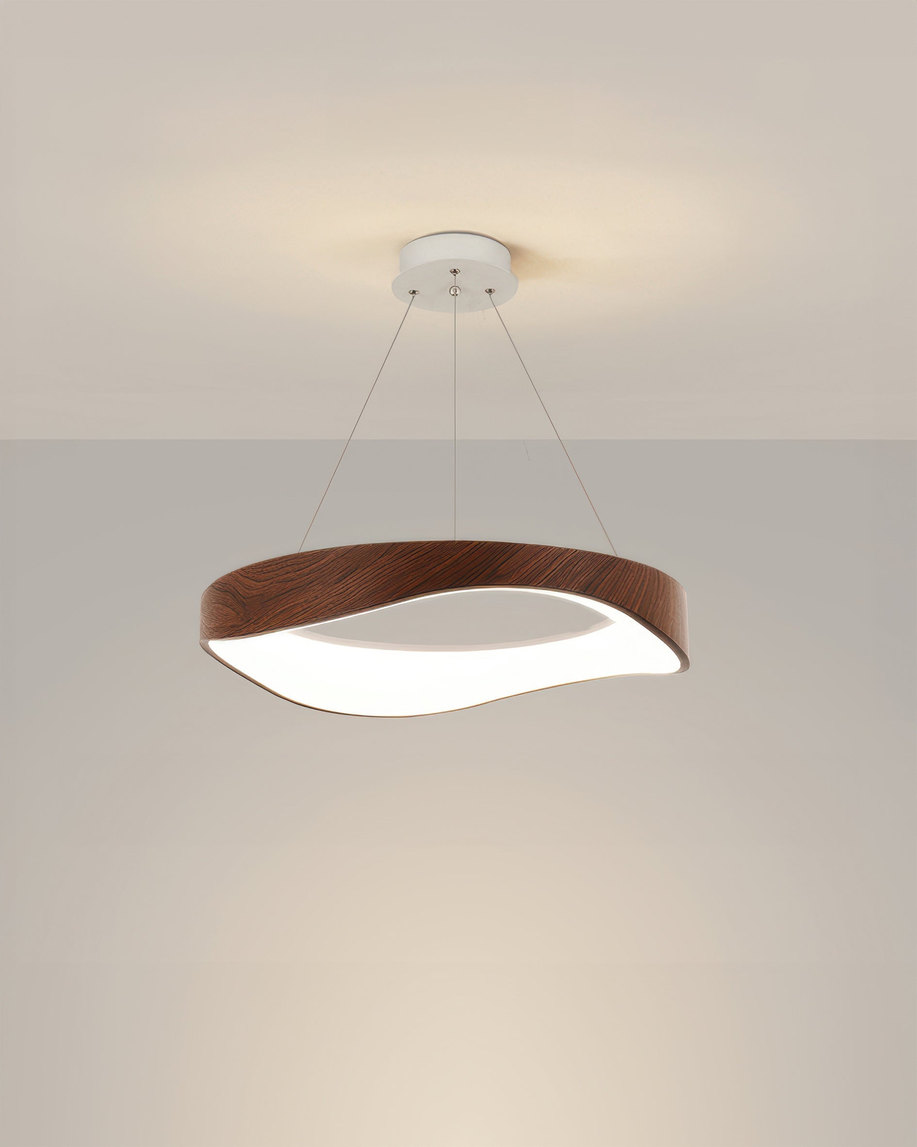 Modern Round LED Pendant Light for Versatile Indoor Lighting