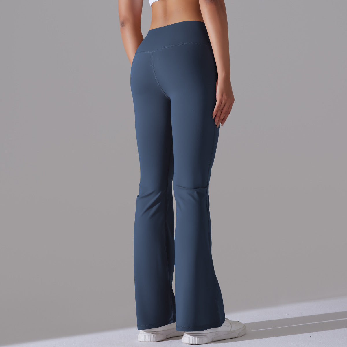 Sculpt & Flare High-Waist Gym Leggings