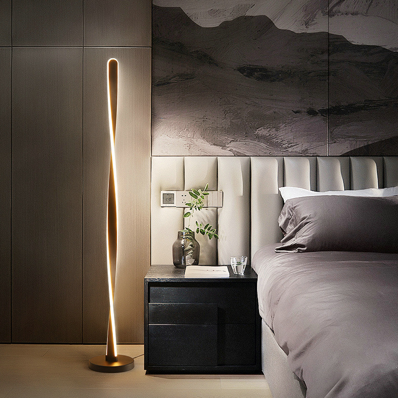 Twisted Floor Lamp