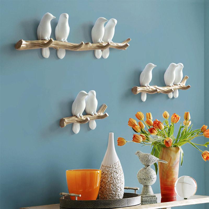 Lovely Birds Coat Hook /decor