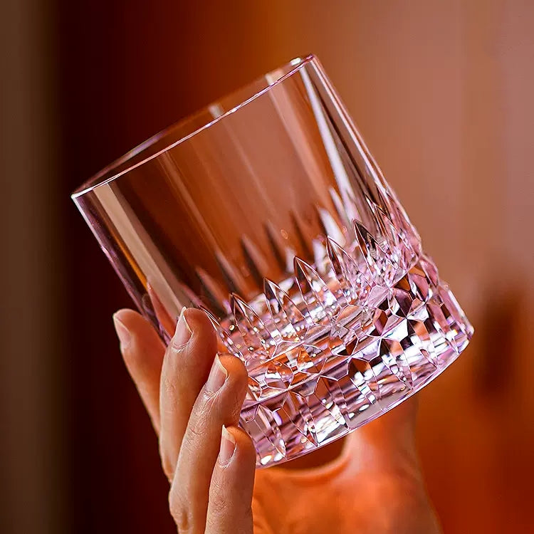 Verre à whisky Edo Kiriko Crystal Royale avec boîte en bois