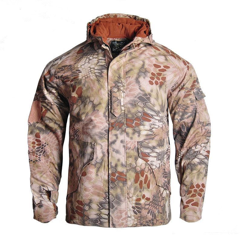 Chaqueta militar de camuflaje para hombre táctica al aire libre informal