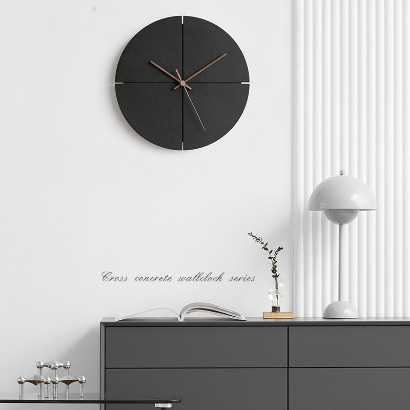 Ceas decorativ de perete minimalist modern, silențios, pentru living