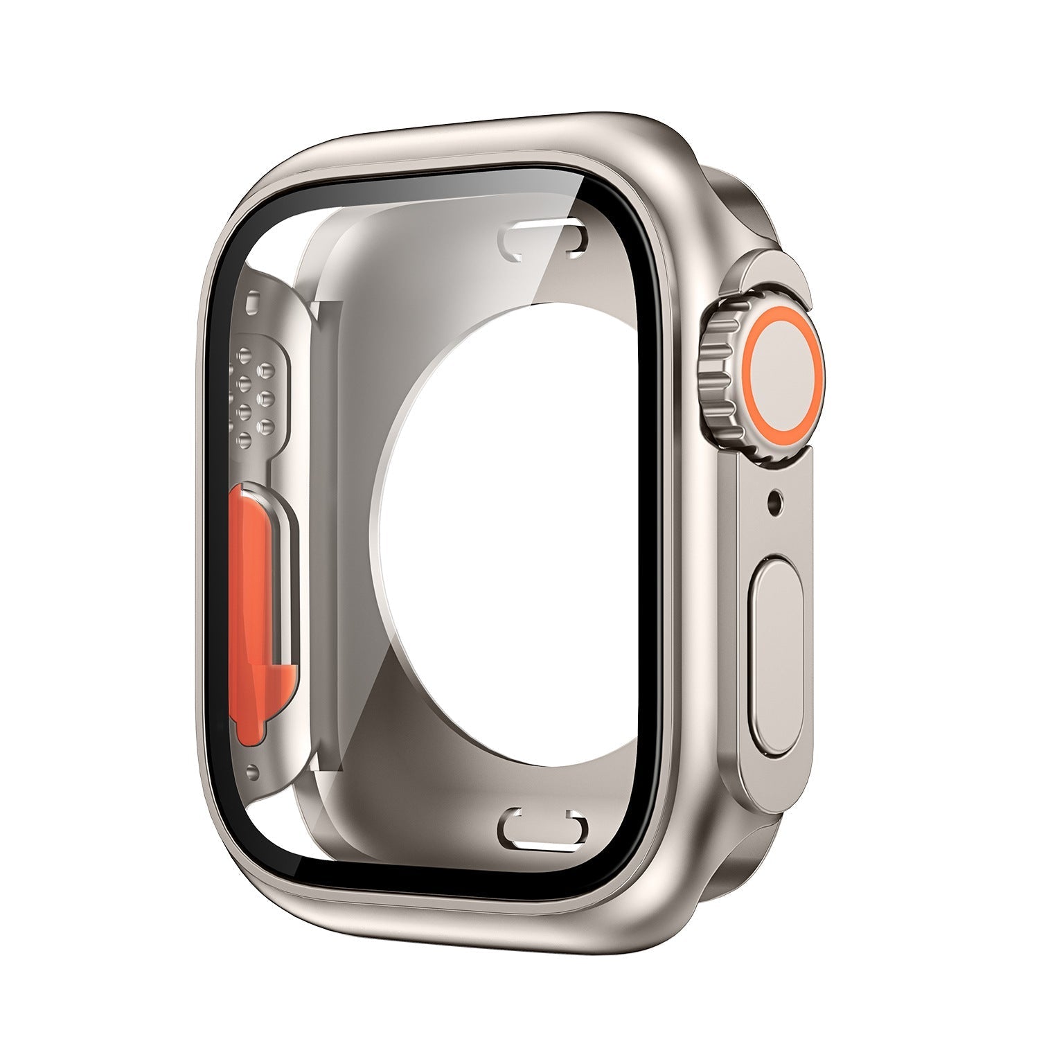 Funda protectora 360° todo incluido + película templada para Apple Watch S1-10