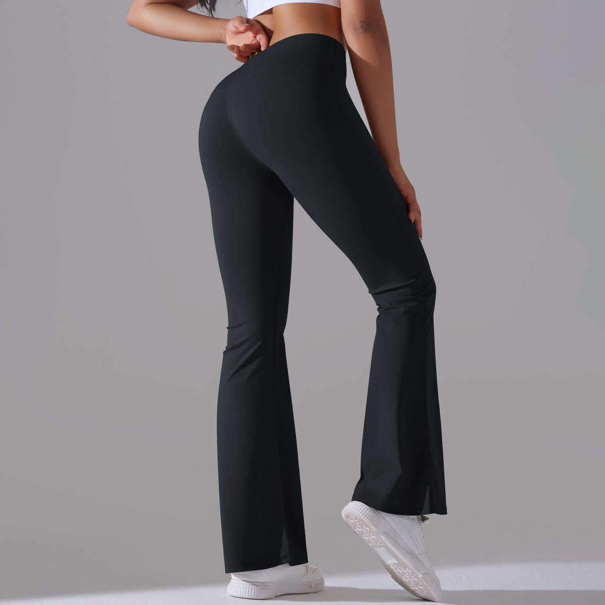 Sculpt & Flare Hoge Taille Gym Leggings