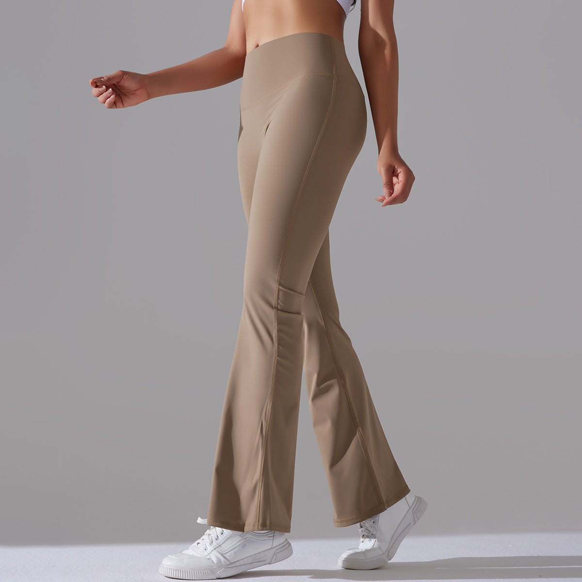 Sculpt & Flare High-Waist Gym Leggings