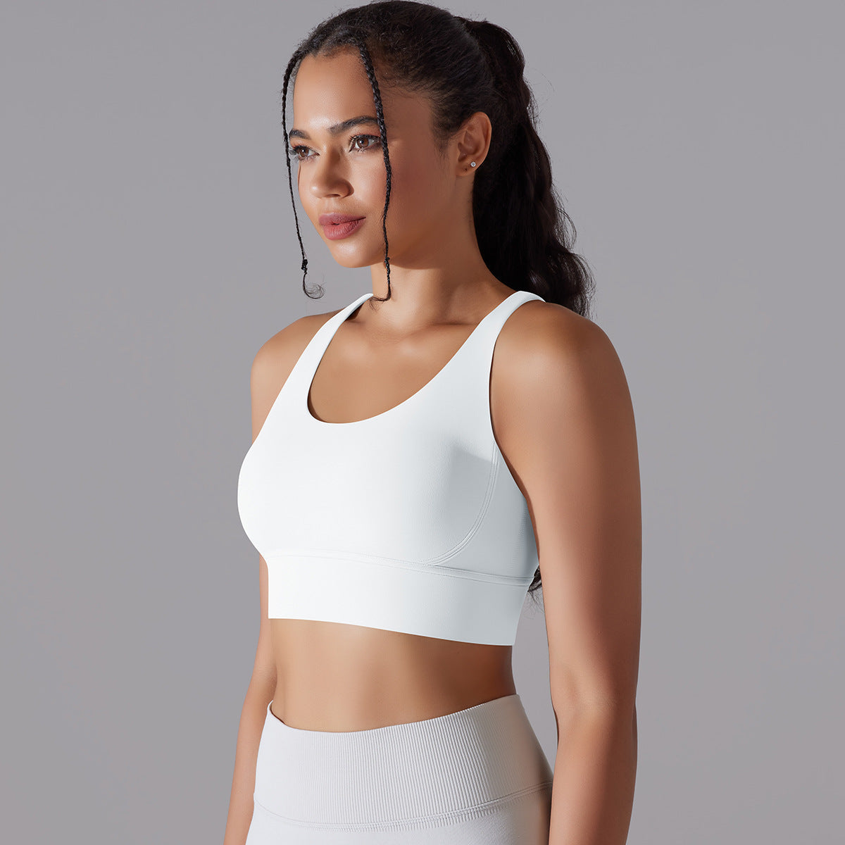 Double-Cross Shockproof Sports Bra