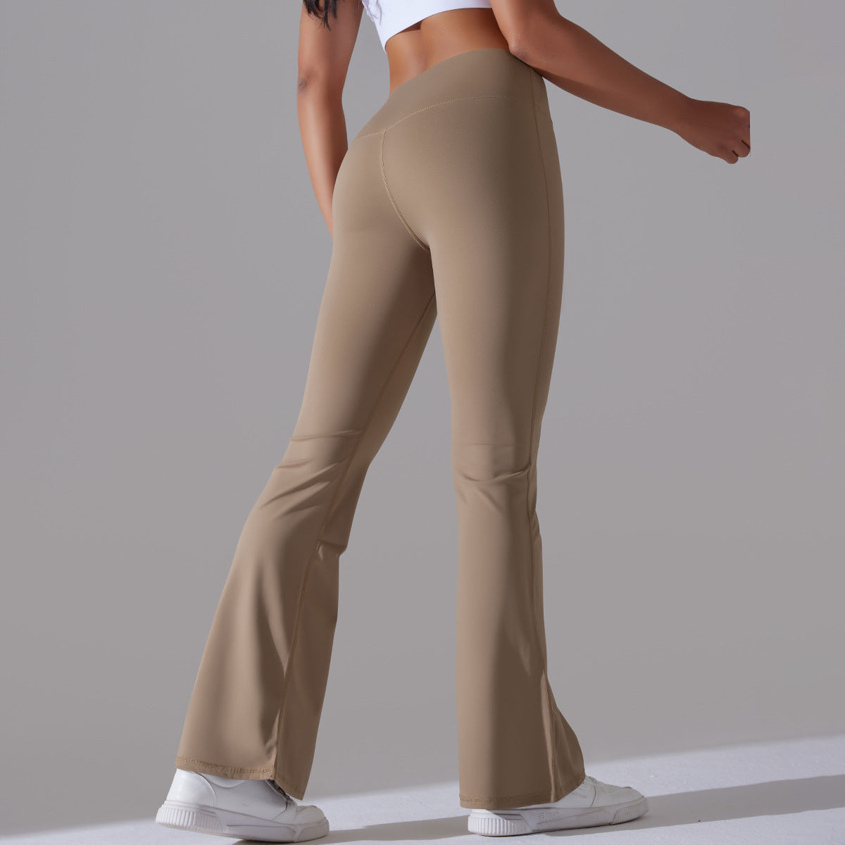 Sculpt & Flare High-Waist Gym Leggings