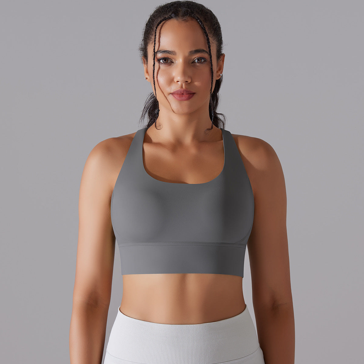 Double-Cross Shockproof Sports Bra