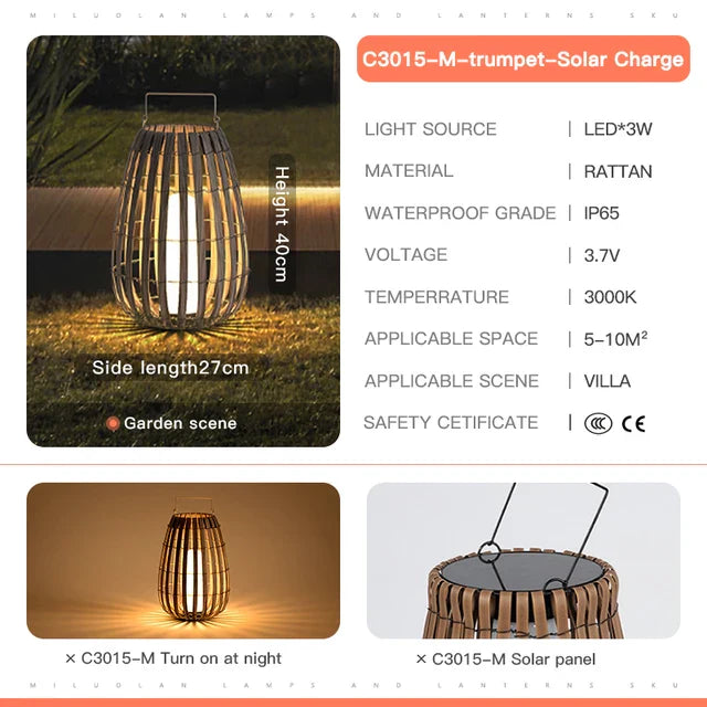 Lina Rattan Lantern