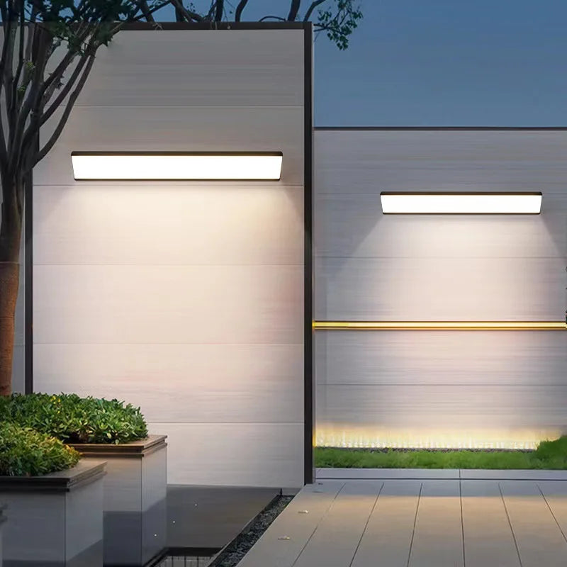 PatioGlow - Lâmpada de Luz de Parede LED à Prova de Água