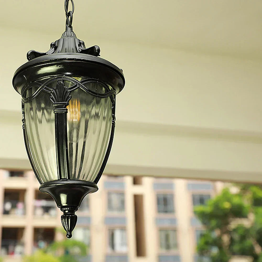 RusticGlow - Vintage Hanging Lantern for Home