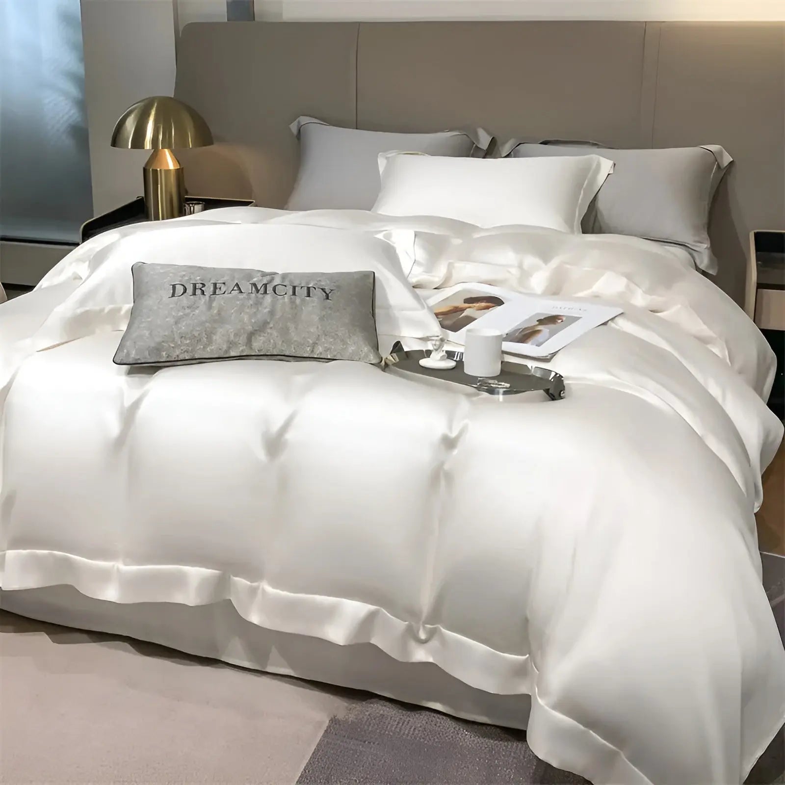 SilkBamboo - Bamboo Bedding Set for Silky Softness