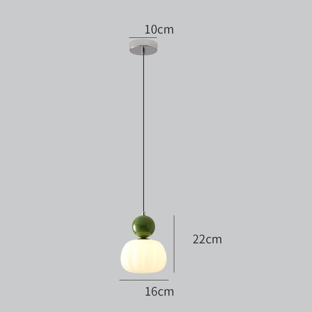 Mini Pumpkin Shade Pendant Lamp