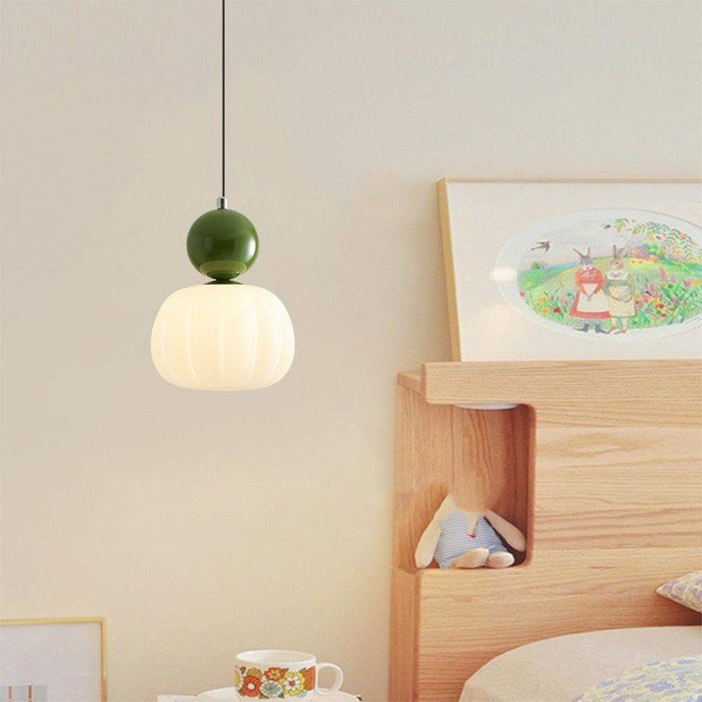 Mini Pumpkin Shade Pendant Lamp