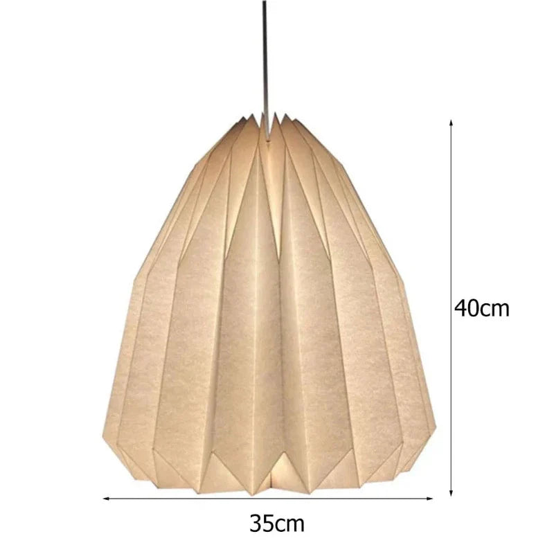 OrigamiLight - Északi modern papírlámpa árnyék