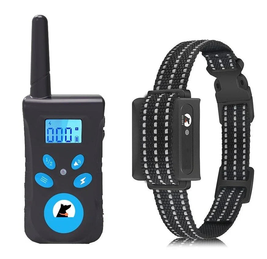 2-i-1 Automatisk Anti-Bark och Remote Training Collar