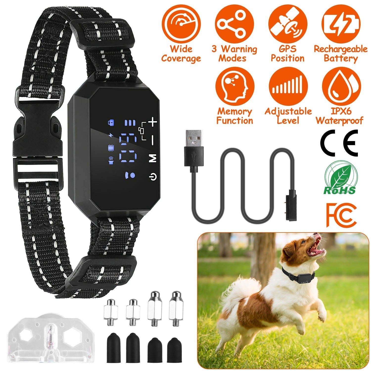 Drahtloses Hundezaunsystem Pawfey GPS Pro – Sichern Sie die Freiheit Ihres Hundes