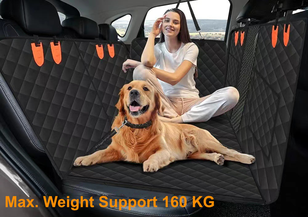 Premium Hard Bottom Dog Car Seat Cover