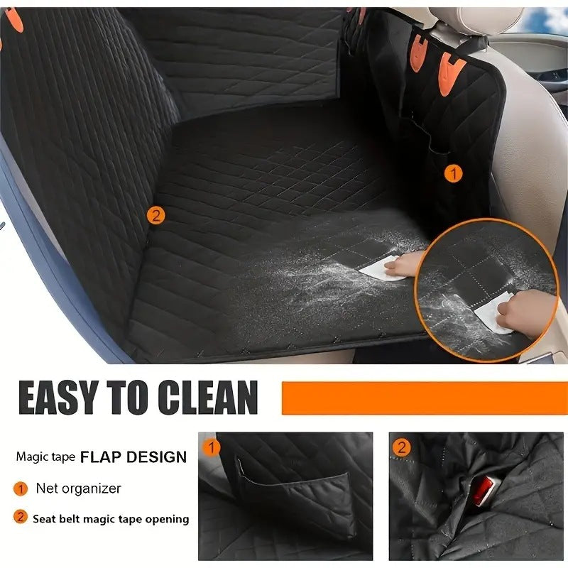 Premium Hard Bottom Dog Car Seat Cover