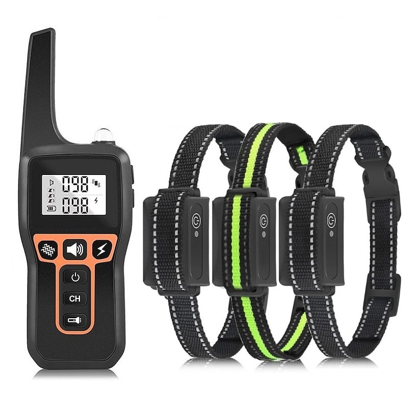 AquaBark 1000m Rechargeable Waterproof Dog Training Collar