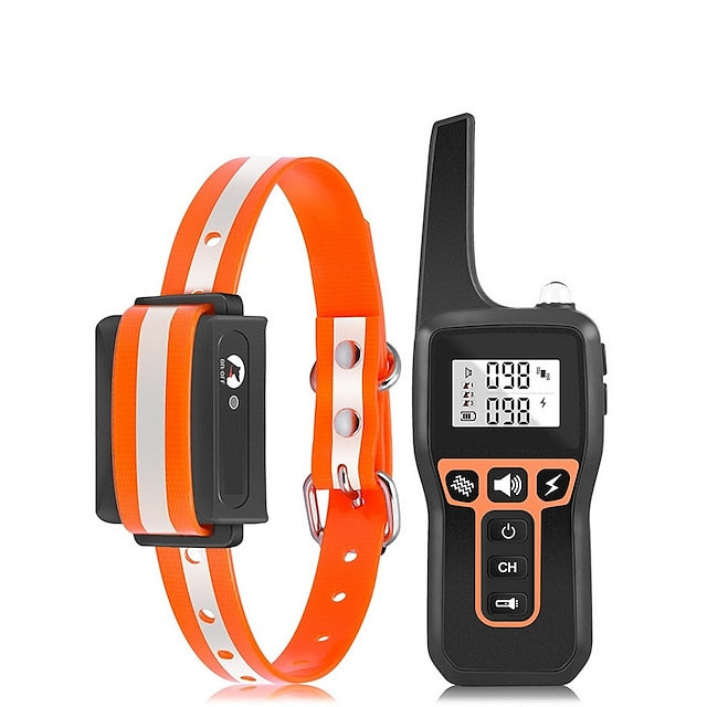 AquaBark 1000m Rechargeable Waterproof Dog Training Collar