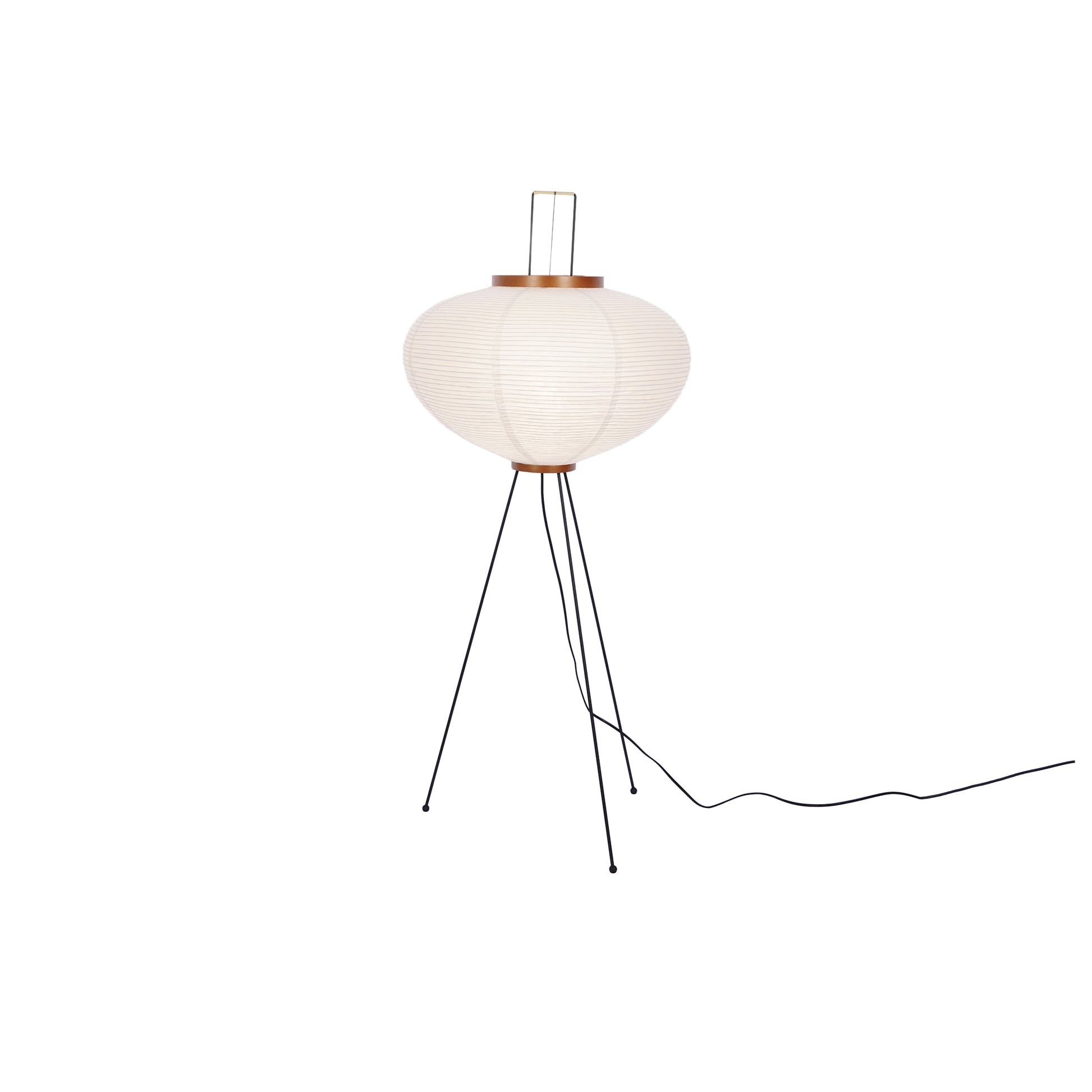 Rice paper floor lamp