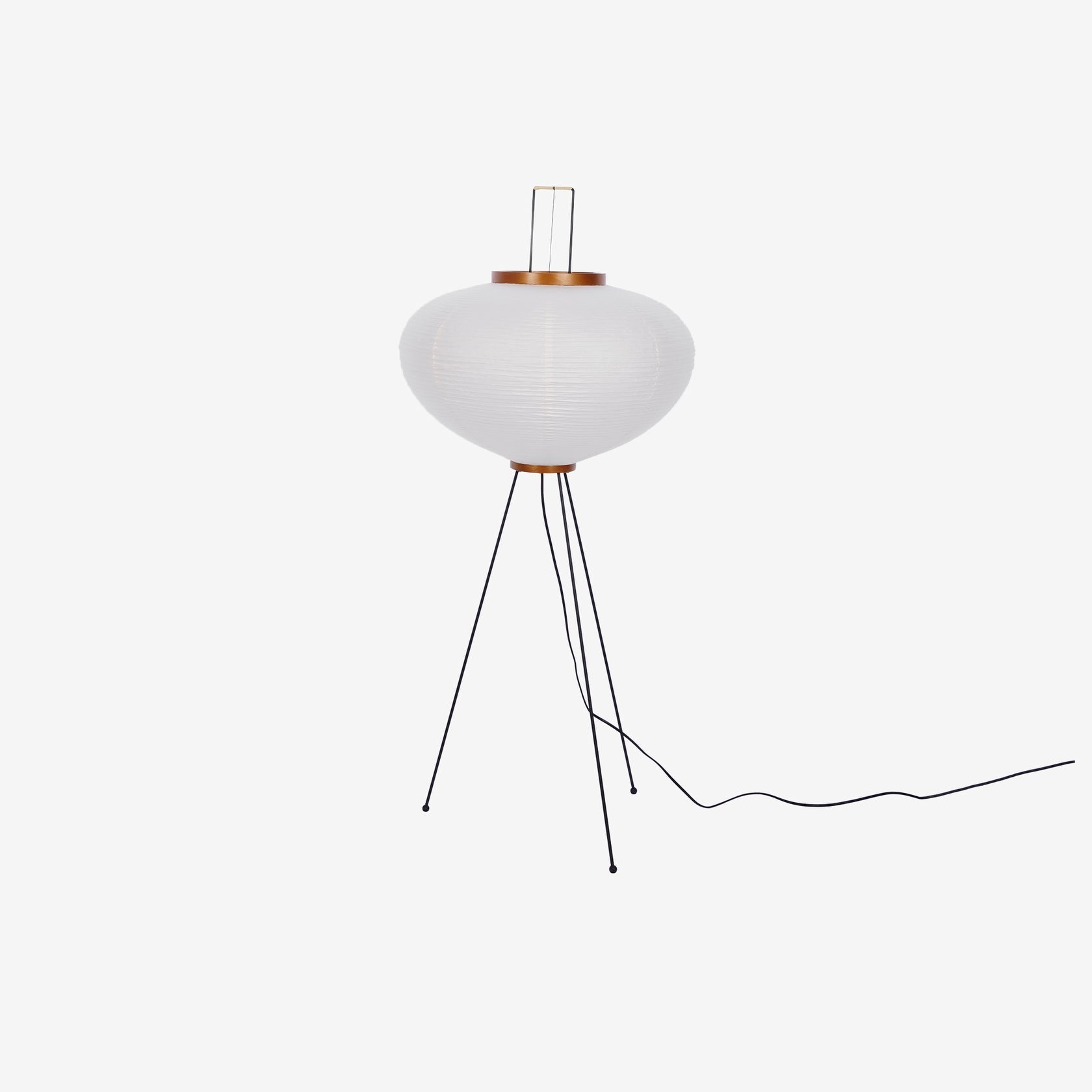 Rice paper floor lamp