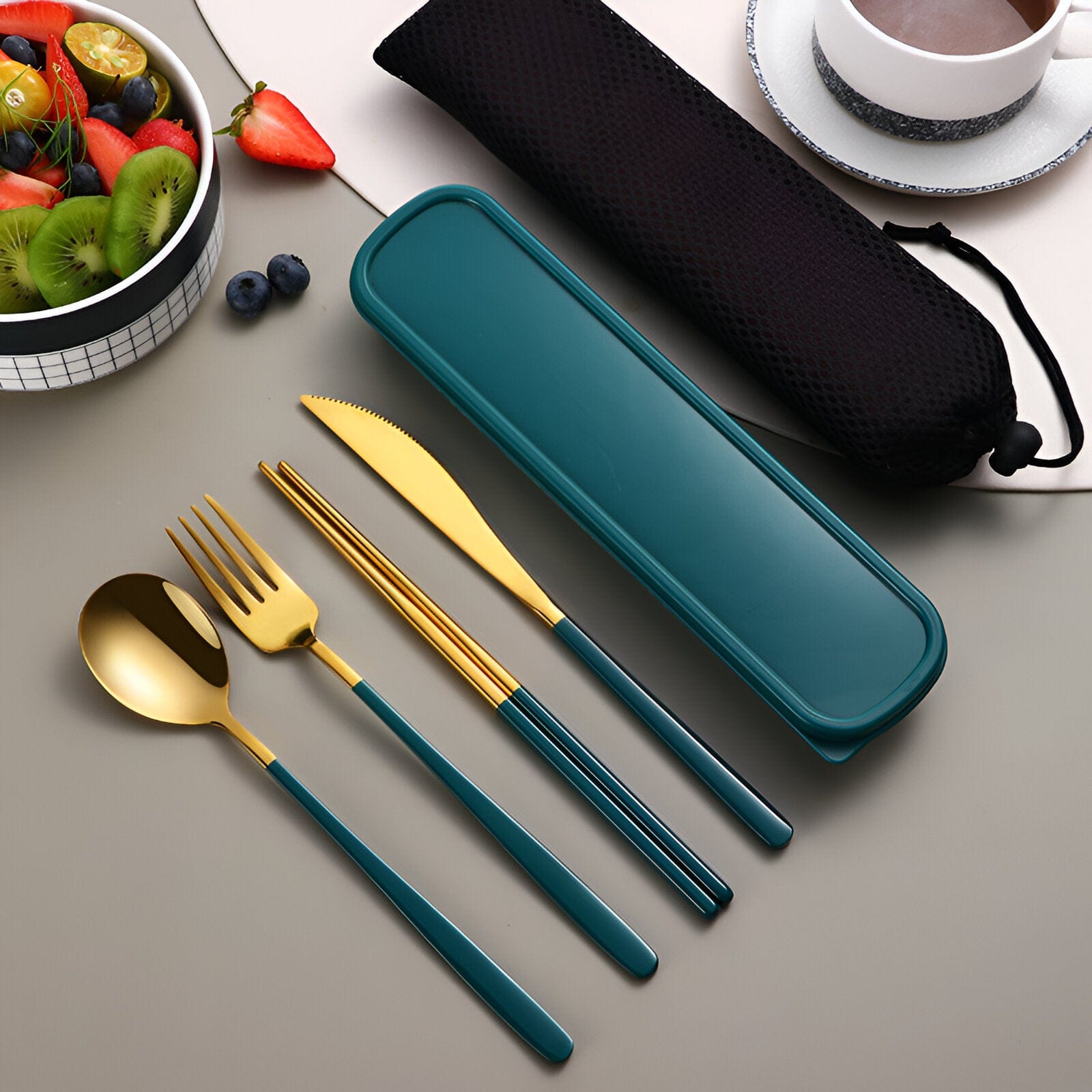 Portable  Stainless Steel Cutlery Set