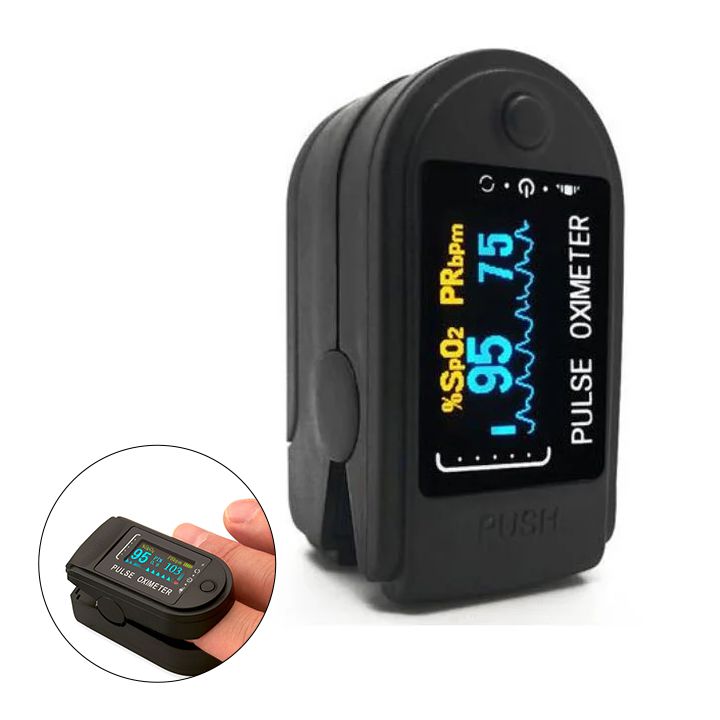 Bærbart højpræcisions ikke-invasivt oximeter - digital fingerpuls