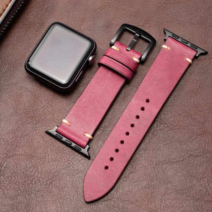 Premium italienisches Leder Apple Watch Band