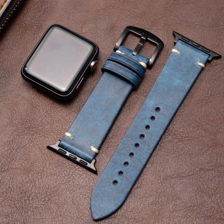 Premium italienisches Leder Apple Watch Band