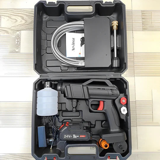 Hydro - 60BAR Cordless Pressure Washer With 30.000 mAh Li-ion Battery