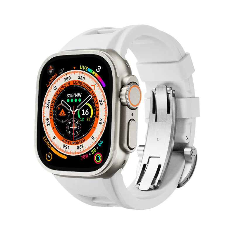 RM Sport FKM Cinturino in Gomma per Apple Watch