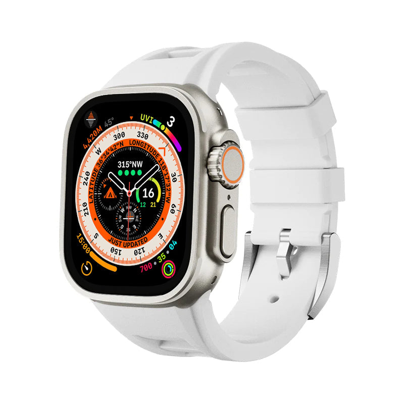 RM Sport FKM Cinturino in Gomma per Apple Watch