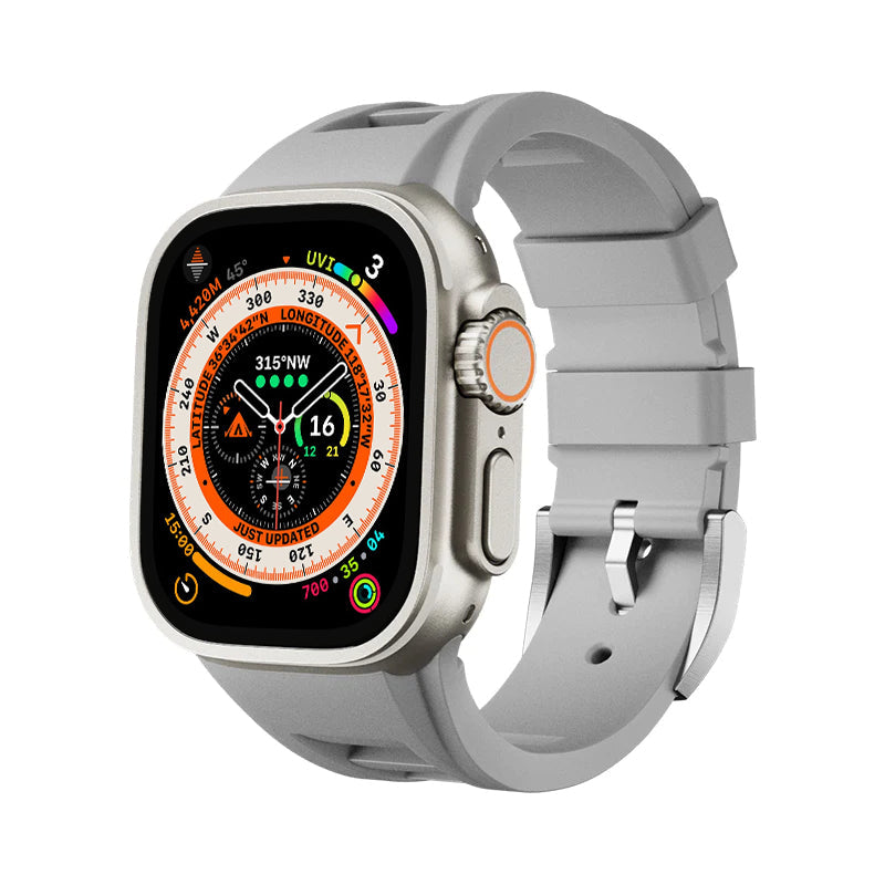 RM Sport FKM Cinturino in Gomma per Apple Watch