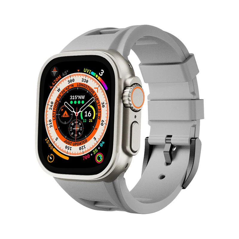 RM Sport FKM Cinturino in Gomma per Apple Watch