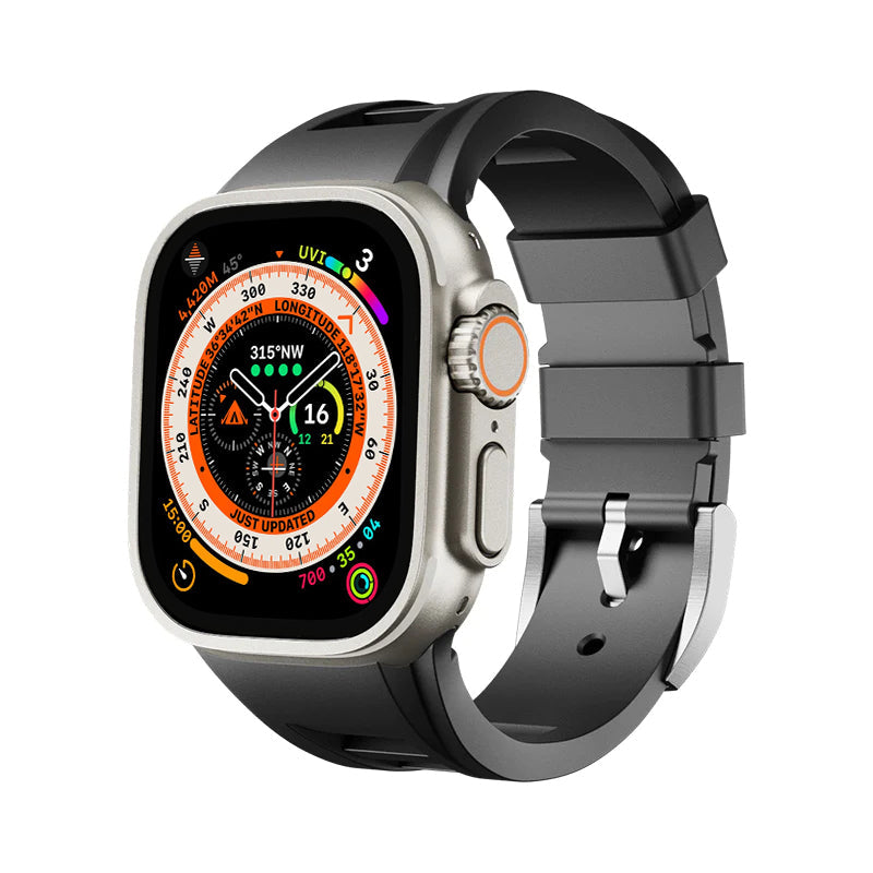 RM Sport FKM Cinturino in Gomma per Apple Watch