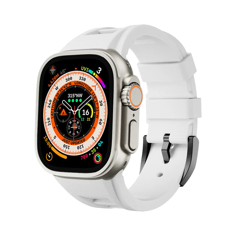 RM Sport FKM Cinturino in Gomma per Apple Watch