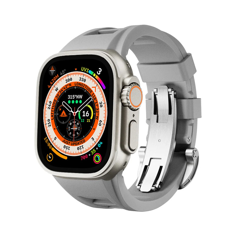 RM Sport FKM Cinturino in Gomma per Apple Watch