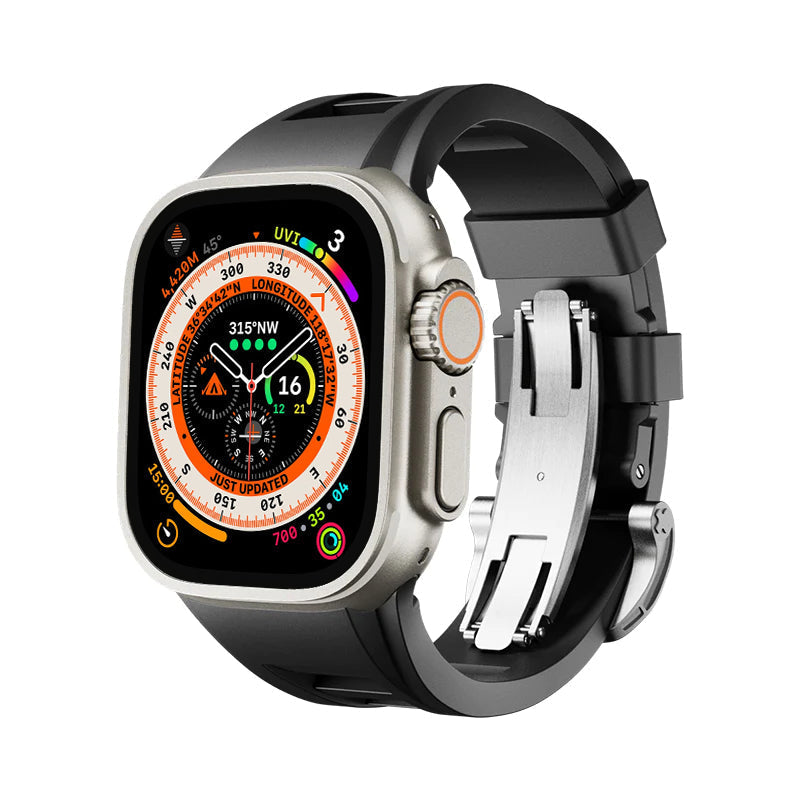 RM Sport FKM Cinturino in Gomma per Apple Watch